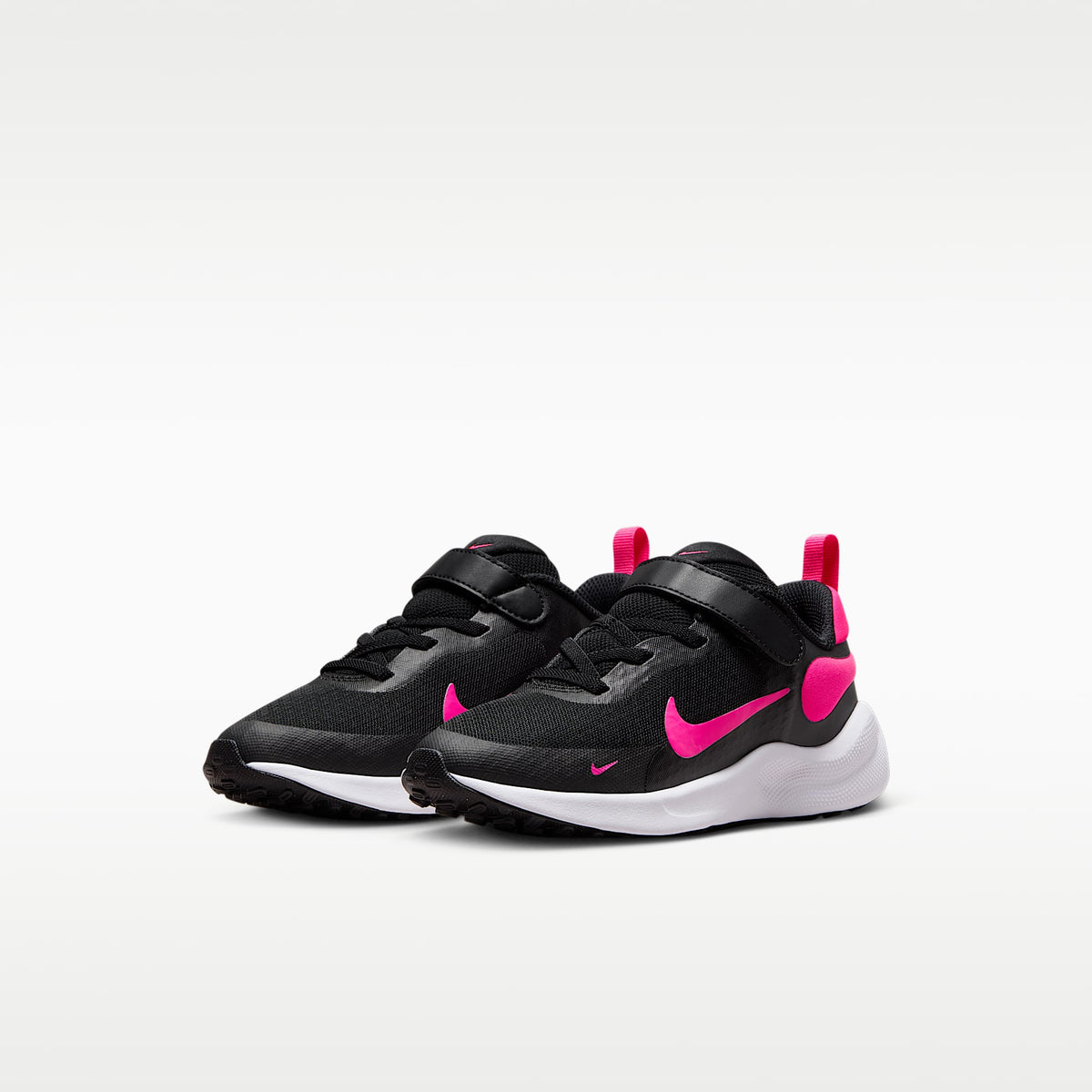Nike Revolution 7 – Negro/Blanco/Hiperrosa – vista 5