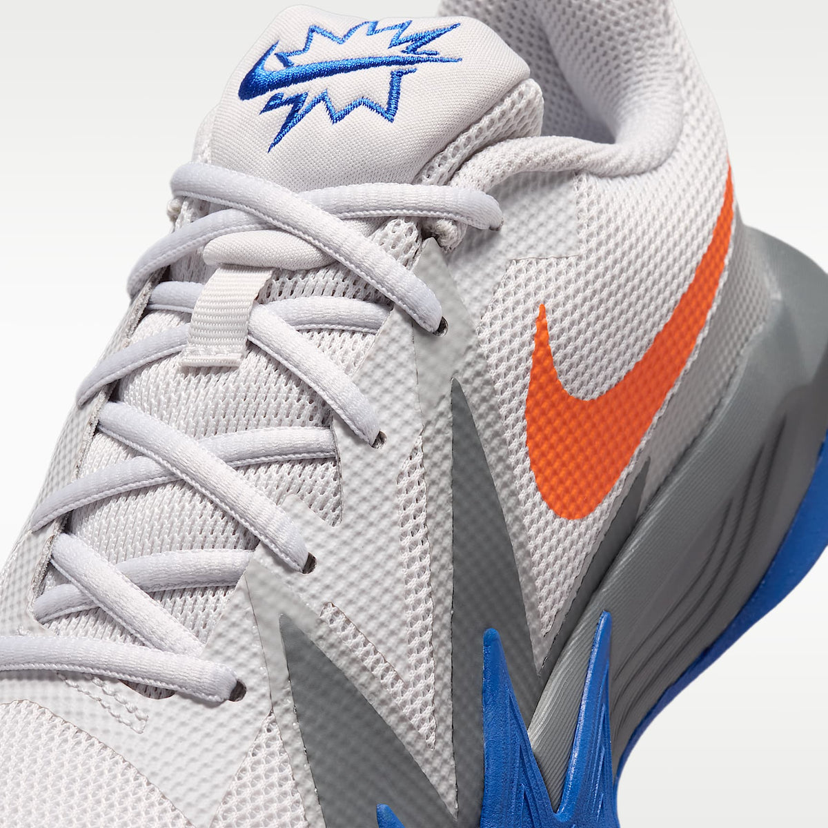 Nike S.T. Dynamite – Gris vasto/Gris humo claro/Gris humo/Naranja seguridad – vista 7