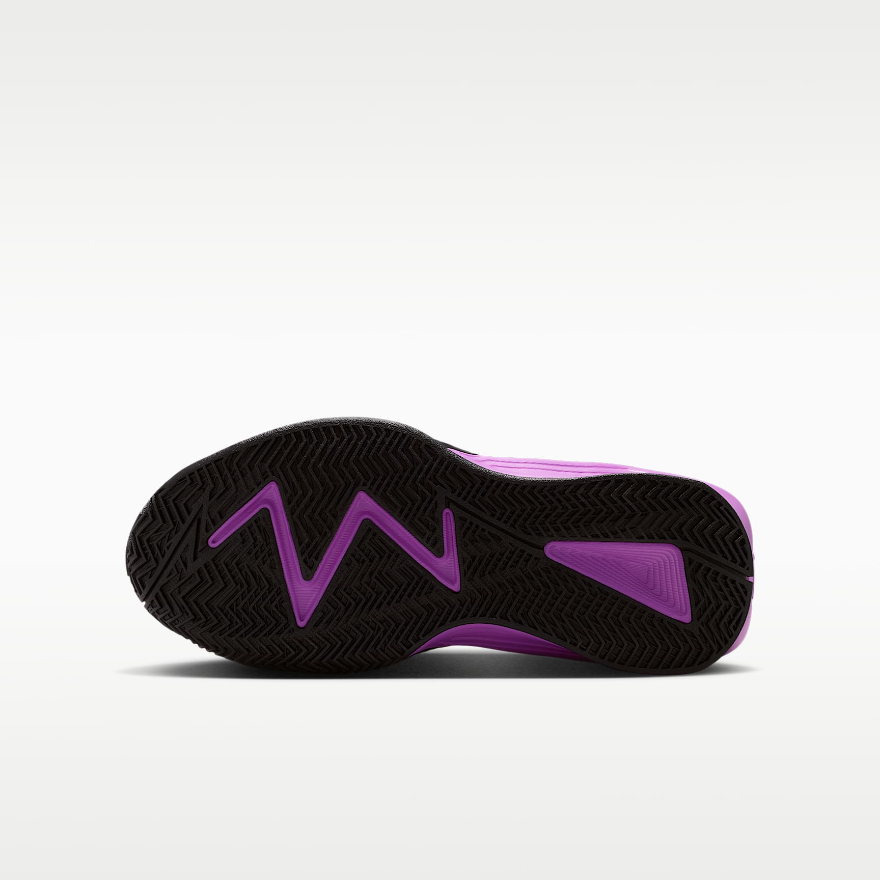 Nike S.T. Dynamite – Negro/Violeta brillante/Naranja total/Plata metalizado – vista 2