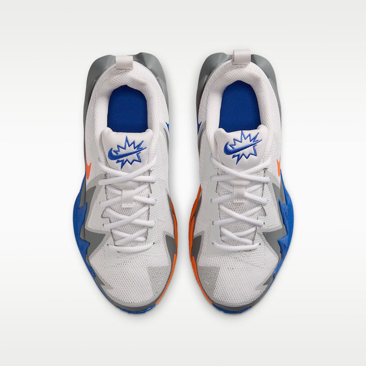Nike S.T. Dynamite – Gris vasto/Gris humo claro/Gris humo/Naranja seguridad – vista 4