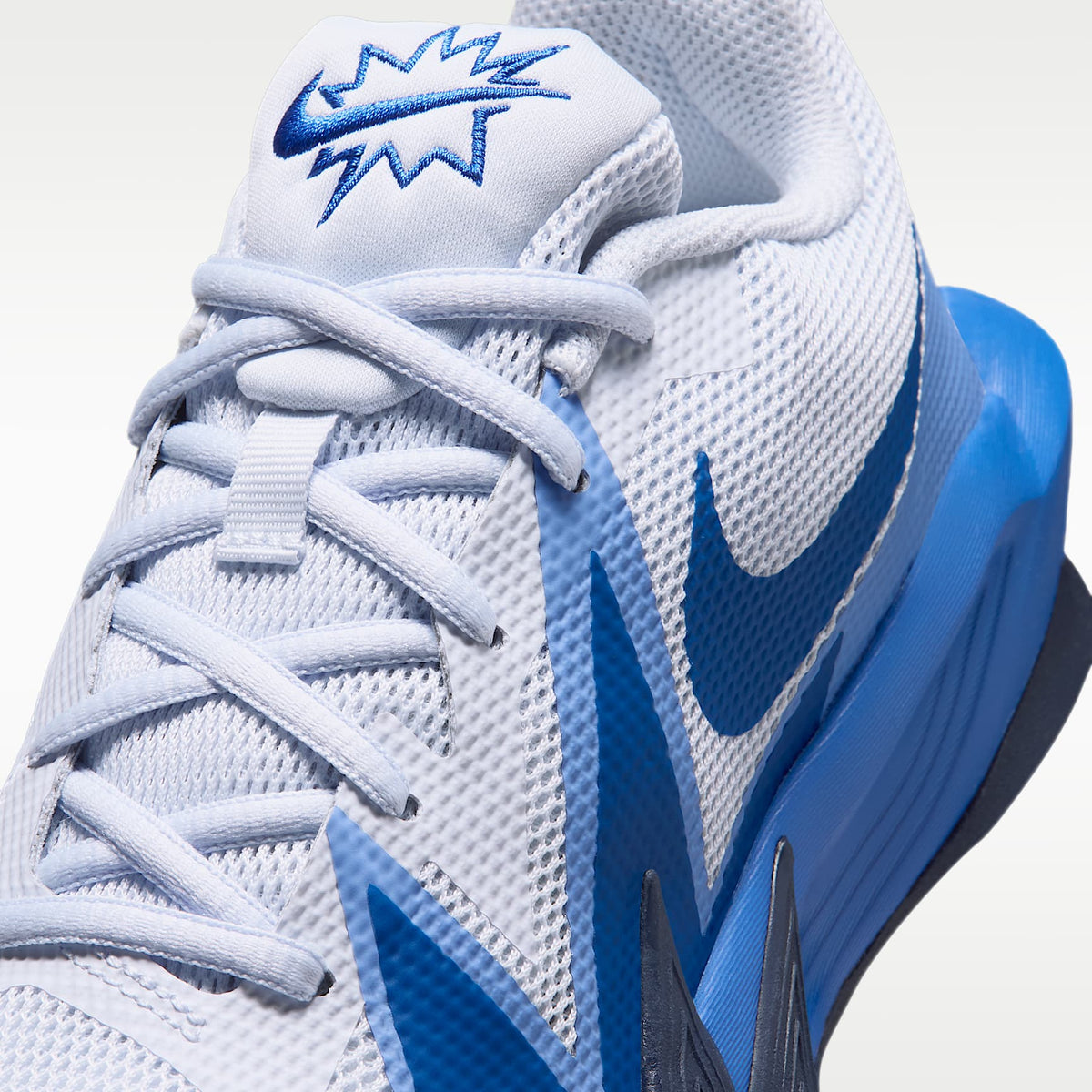 Nike S.T. Dynamite – Gris fútbol/Azul marino medianoche/Polar/Royal juego – vista 7
