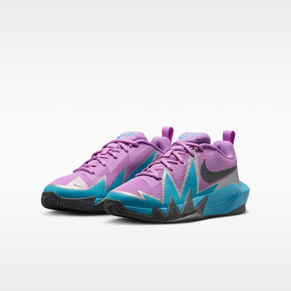 Nike S.T. Dynamite – Fucsia resplandor/Azul báltico/Plata metalizado/Gris humo – vista 5