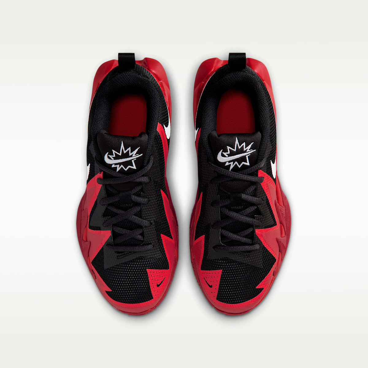 Nike S.T. Dynamite – Negro/Rojo universitario/Rojo gimnasio/Blanco – vista 4