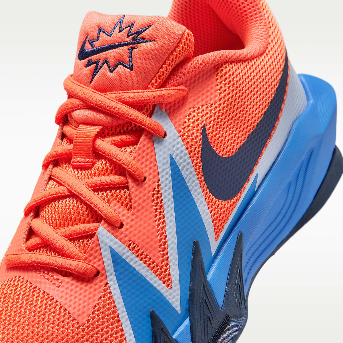 Nike S.T. Dynamite – Naranja césped/Azul cristal/Azul hidrógeno/Azul marino medianoche – vista 7
