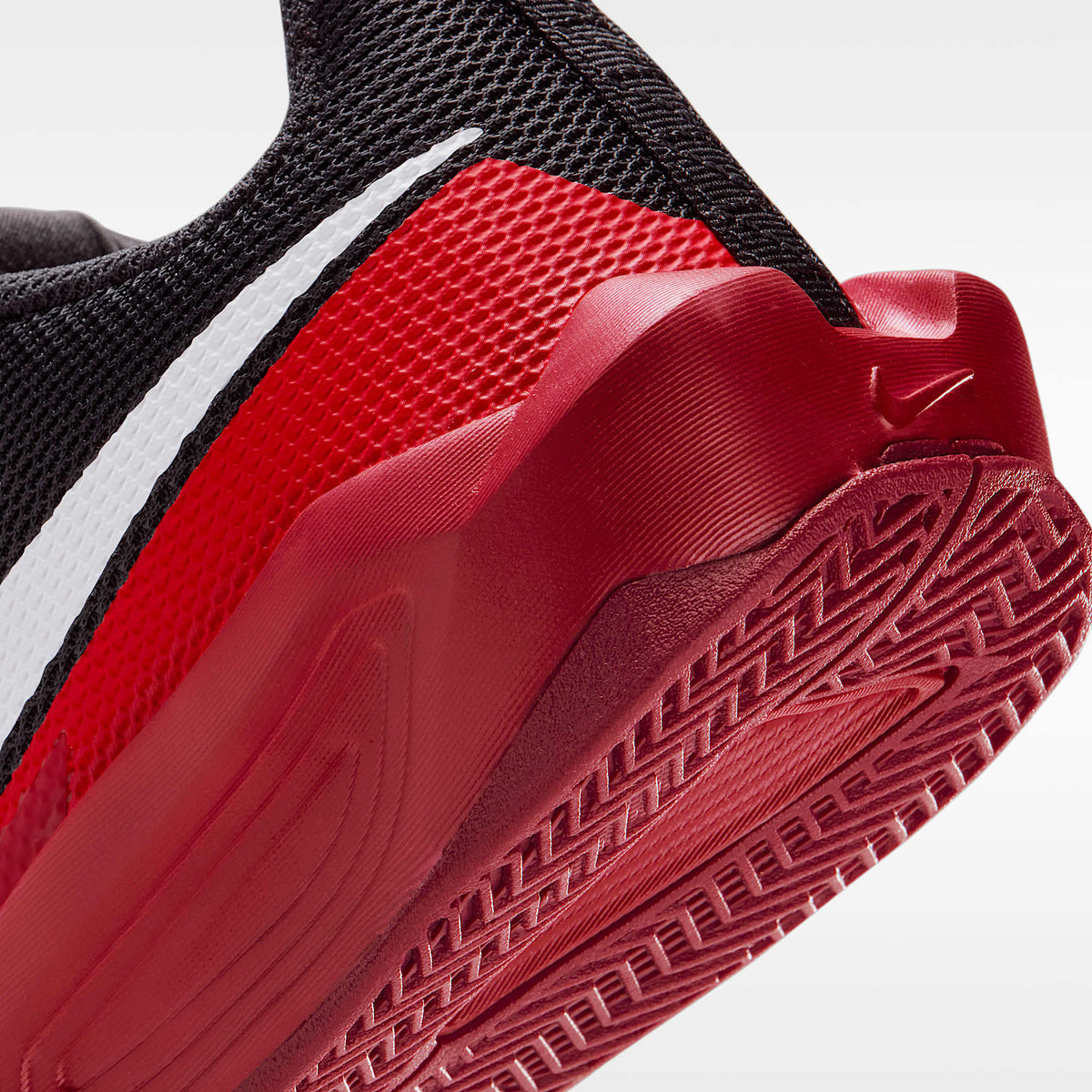 Nike S.T. Dynamite – Negro/Rojo universitario/Rojo gimnasio/Blanco – vista 8