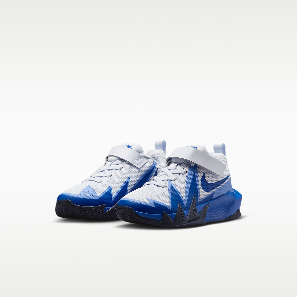 Nike S.T. Dynamite – Gris fútbol/Azul marino medianoche/Polar/Royal juego – vista 5