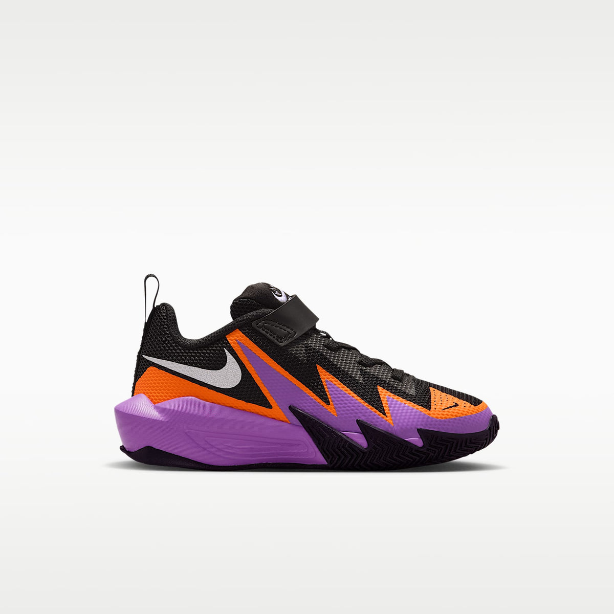 Nike S.T. Dynamite – Negro/Violeta brillante/Naranja total/Plata metalizado – vista 3