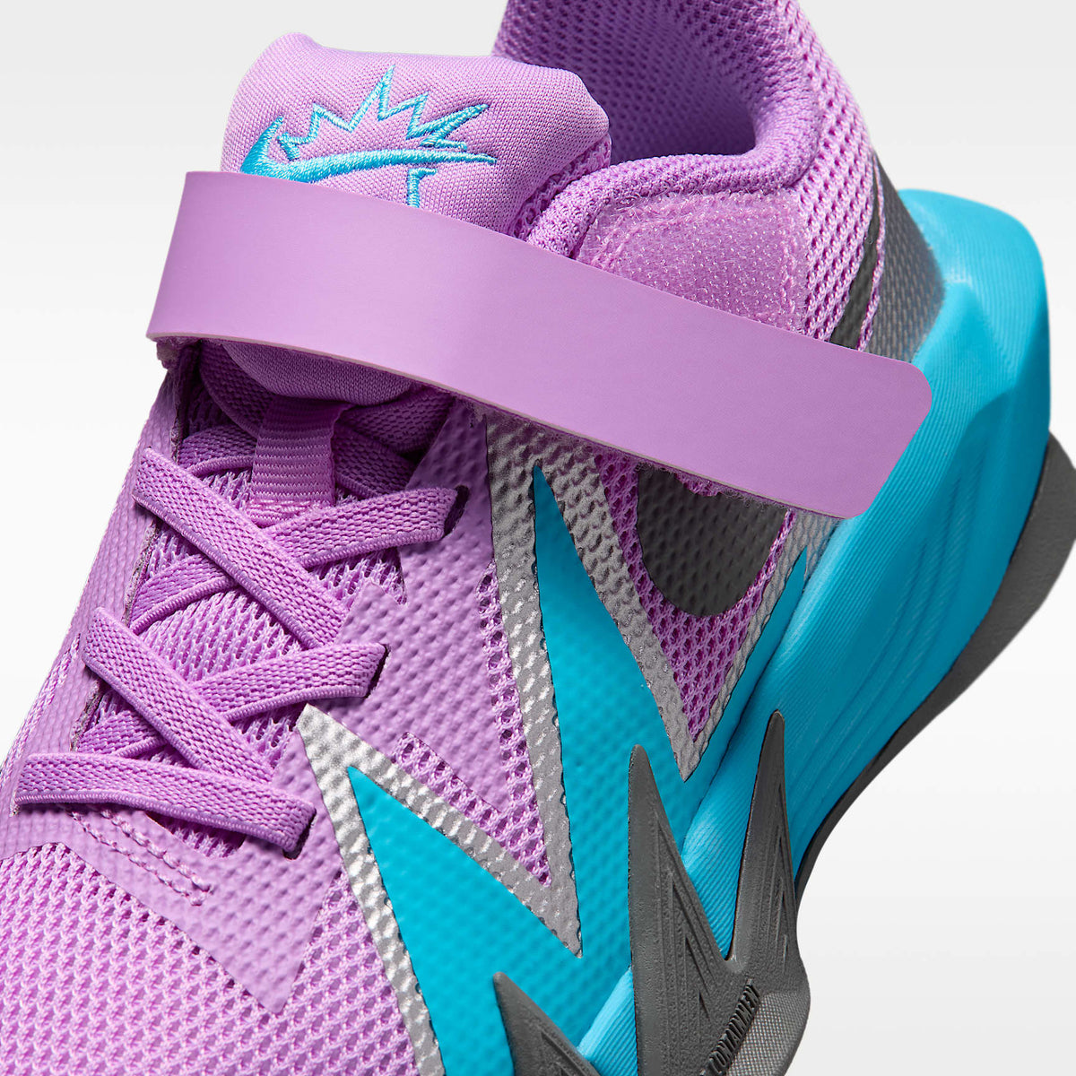 Nike S.T. Dynamite – Fucsia resplandor/Azul báltico/Plata metalizado/Gris humo – vista 7