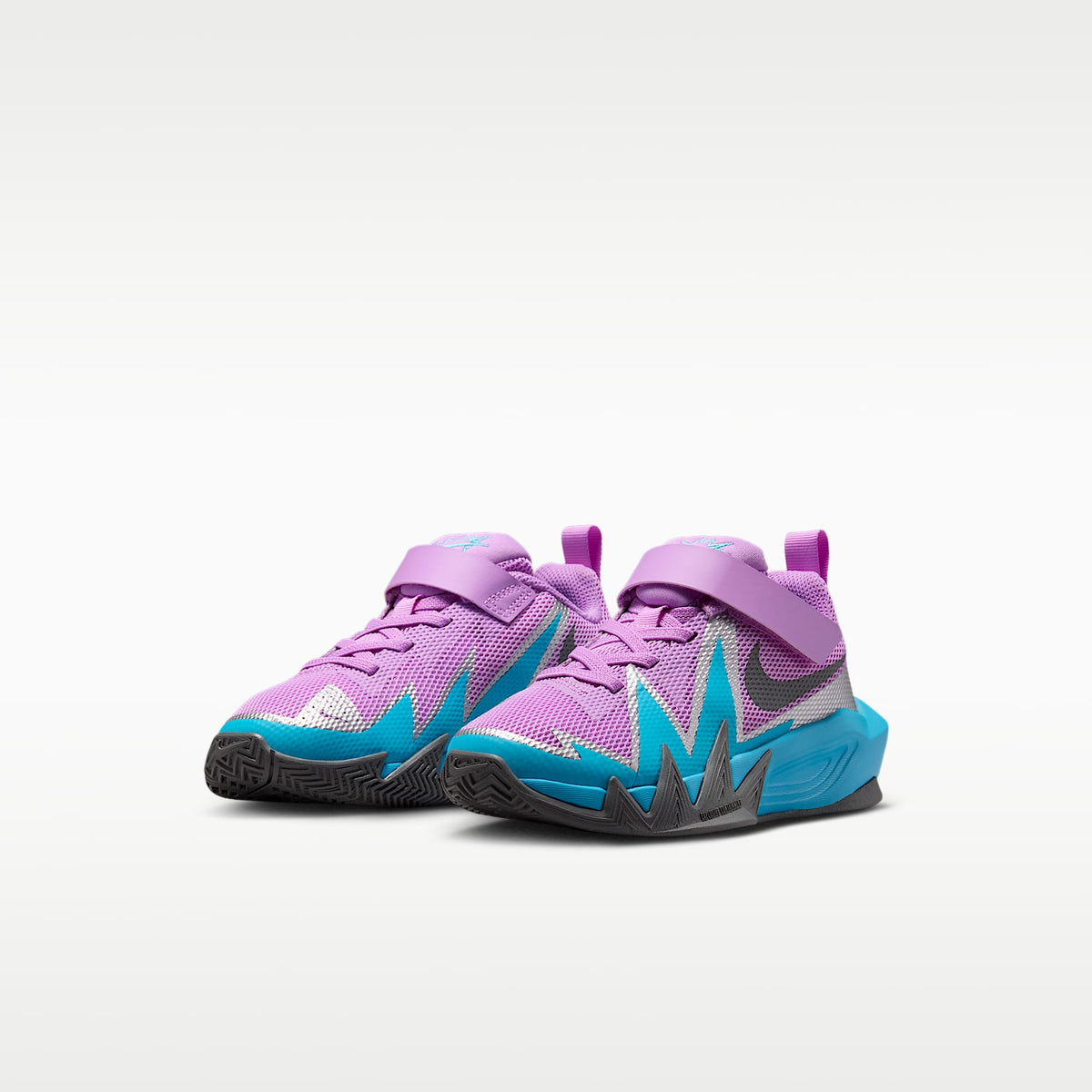 Nike S.T. Dynamite – Fucsia resplandor/Azul báltico/Plata metalizado/Gris humo – vista 5