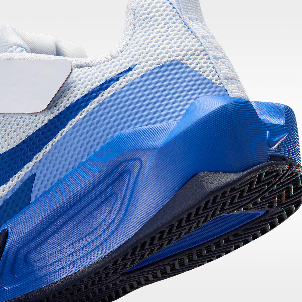 Nike S.T. Dynamite – Gris fútbol/Azul marino medianoche/Polar/Royal juego – vista 8