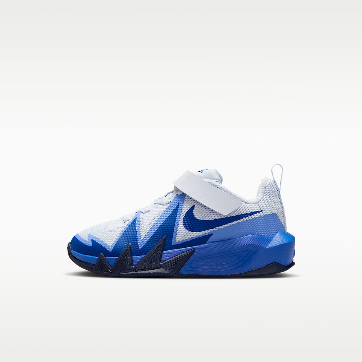 Nike S.T. Dynamite – Gris fútbol/Azul marino medianoche/Polar/Royal juego – vista 1