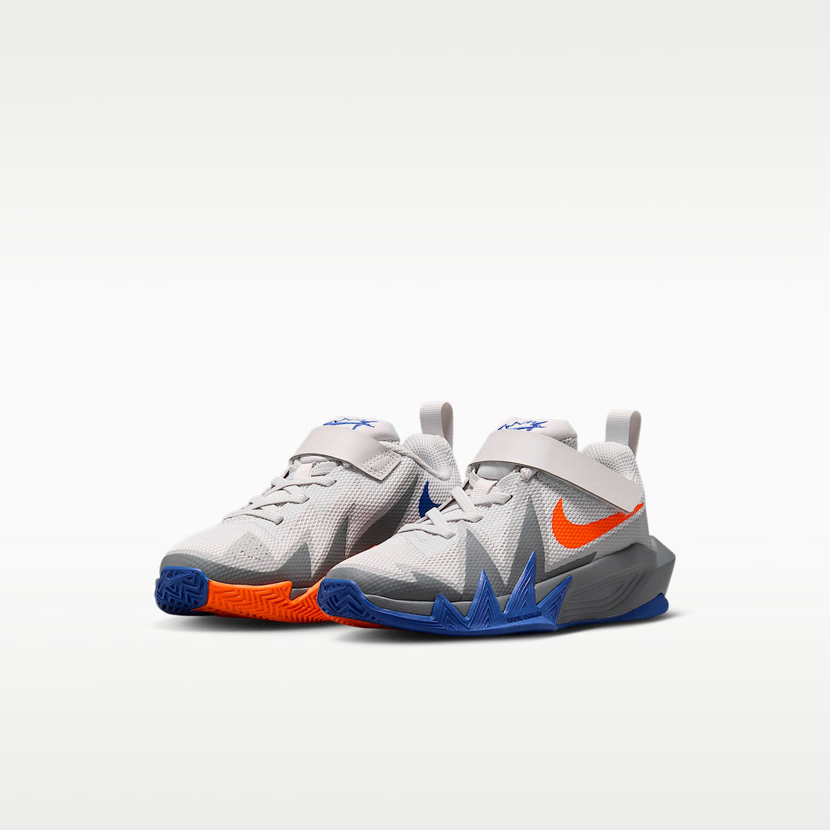 Nike S.T. Dynamite – Gris vasto/Gris humo claro/Gris humo/Naranja seguridad – vista 5