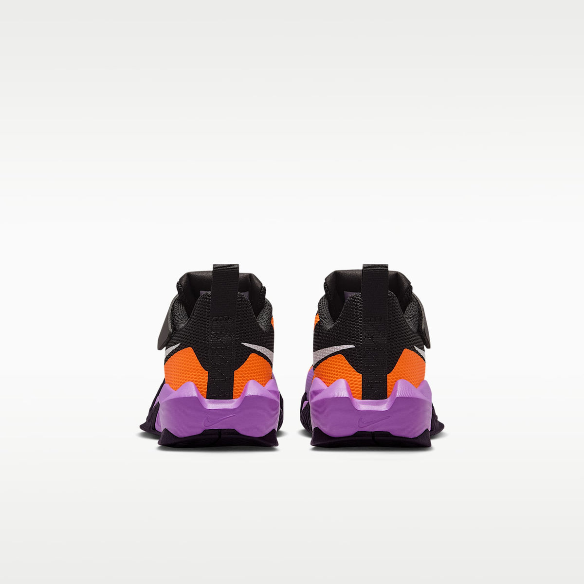 Nike S.T. Dynamite – Negro/Violeta brillante/Naranja total/Plata metalizado – vista 6