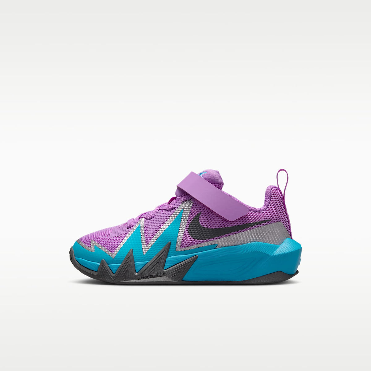 Nike S.T. Dynamite – Fucsia resplandor/Azul báltico/Plata metalizado/Gris humo – vista 1