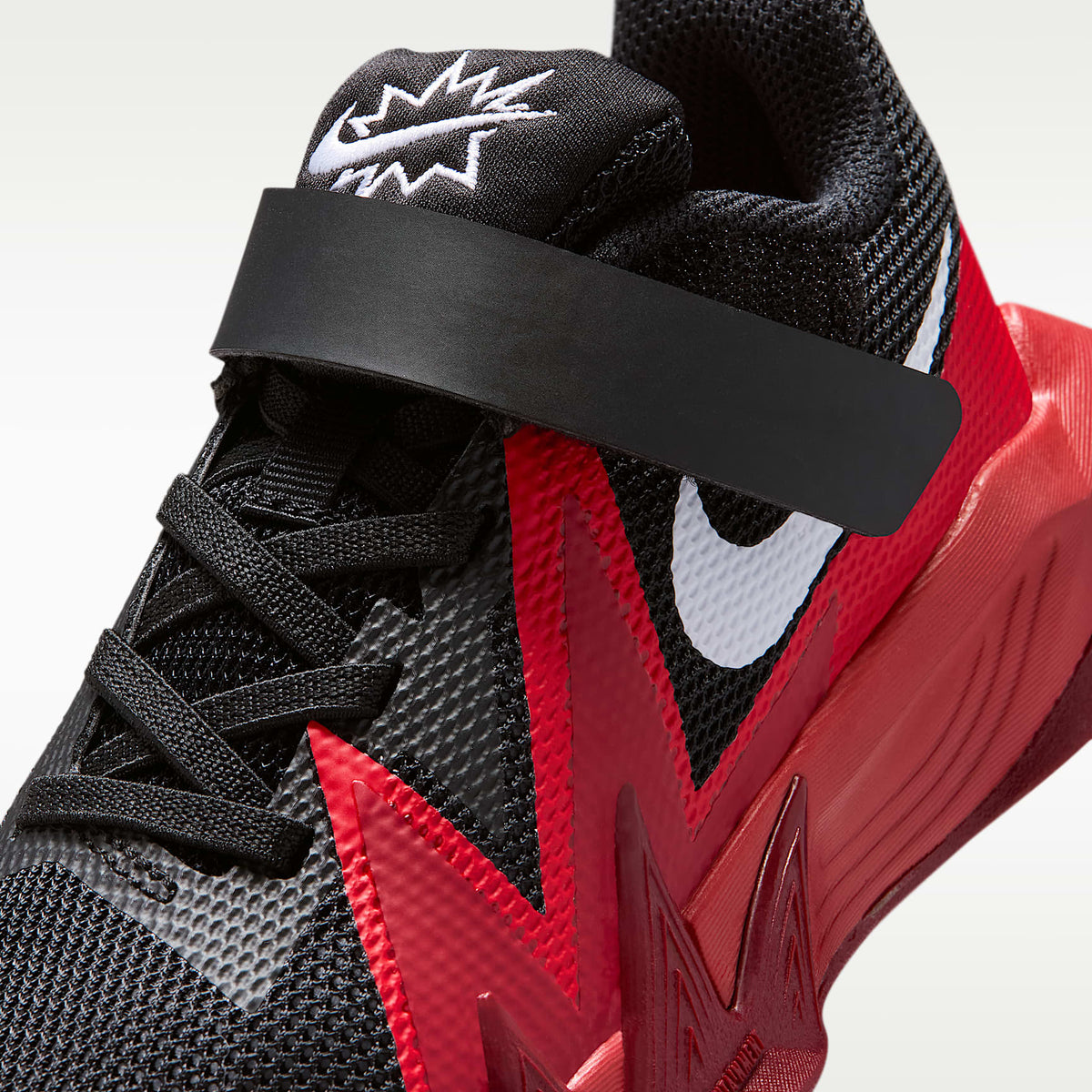 Nike S.T. Dynamite – Negro/Rojo universitario/Rojo gimnasio/Blanco – vista 7