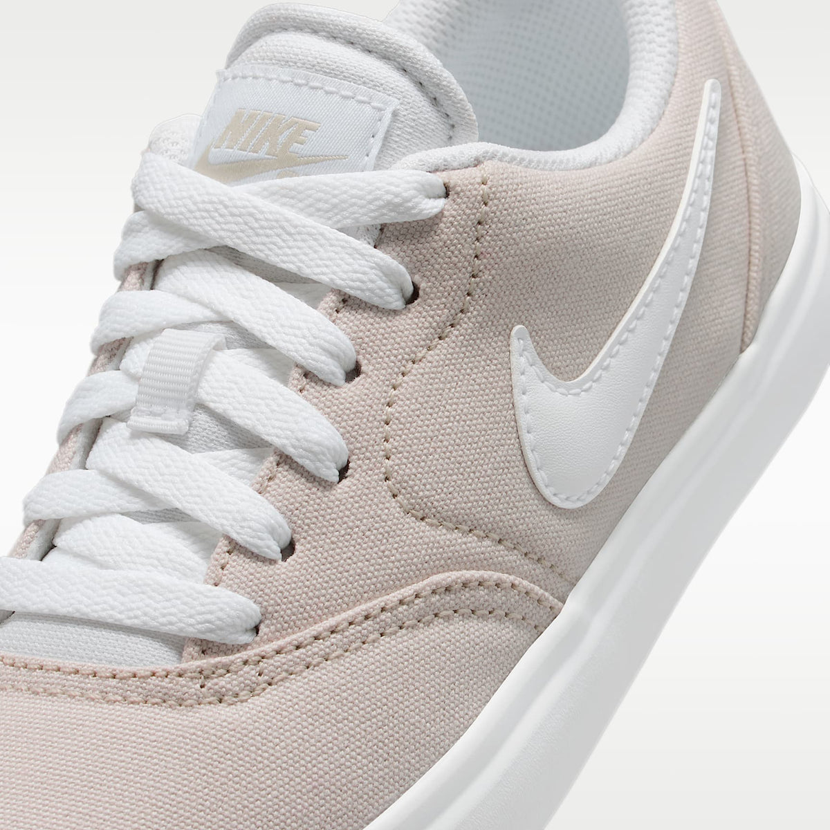 Nike SB Check Canvas – Hueso claro/Blanco – vista 7