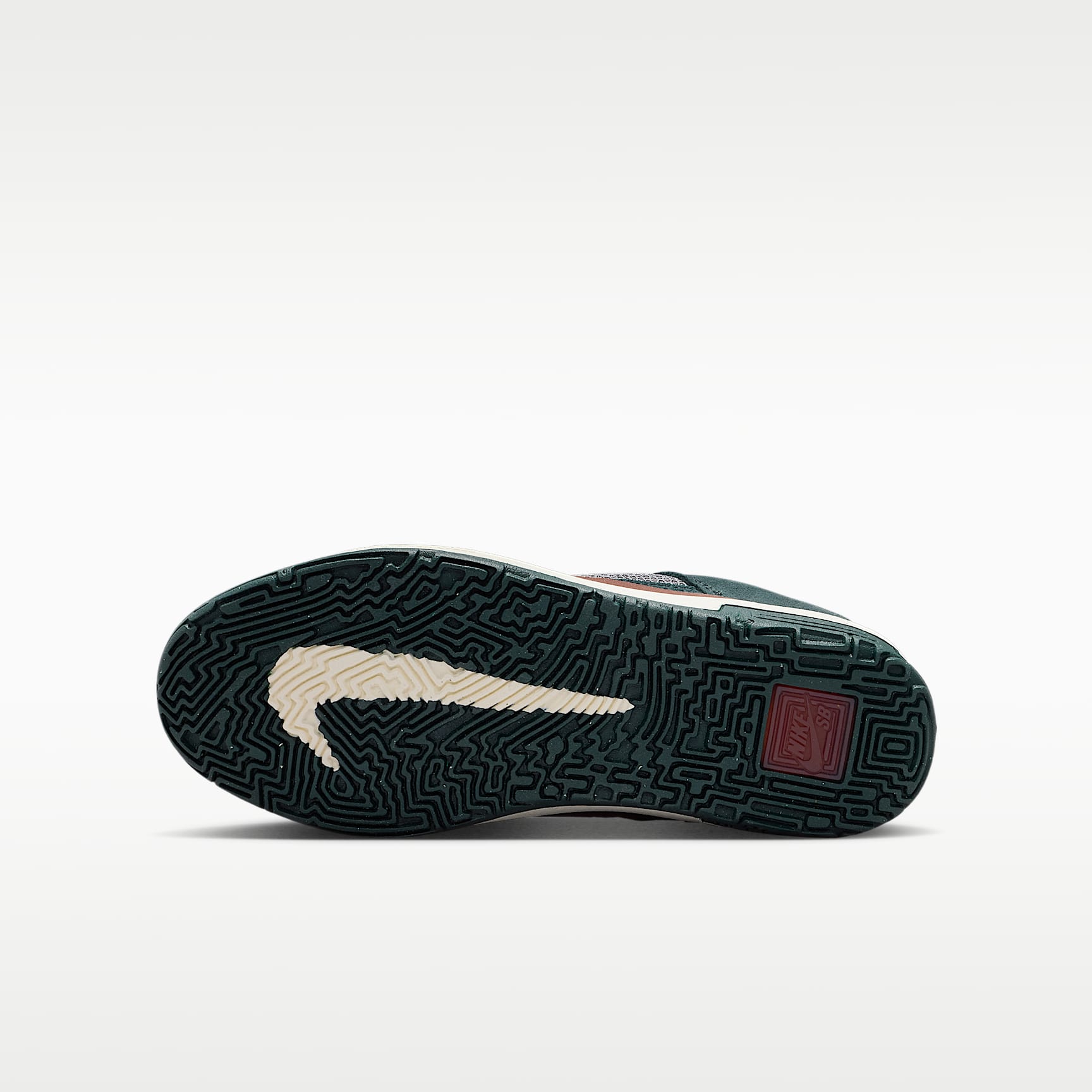 Nike SB Day One – Alga/Ceniza medio/Vela/Rojo sepia – vista 2