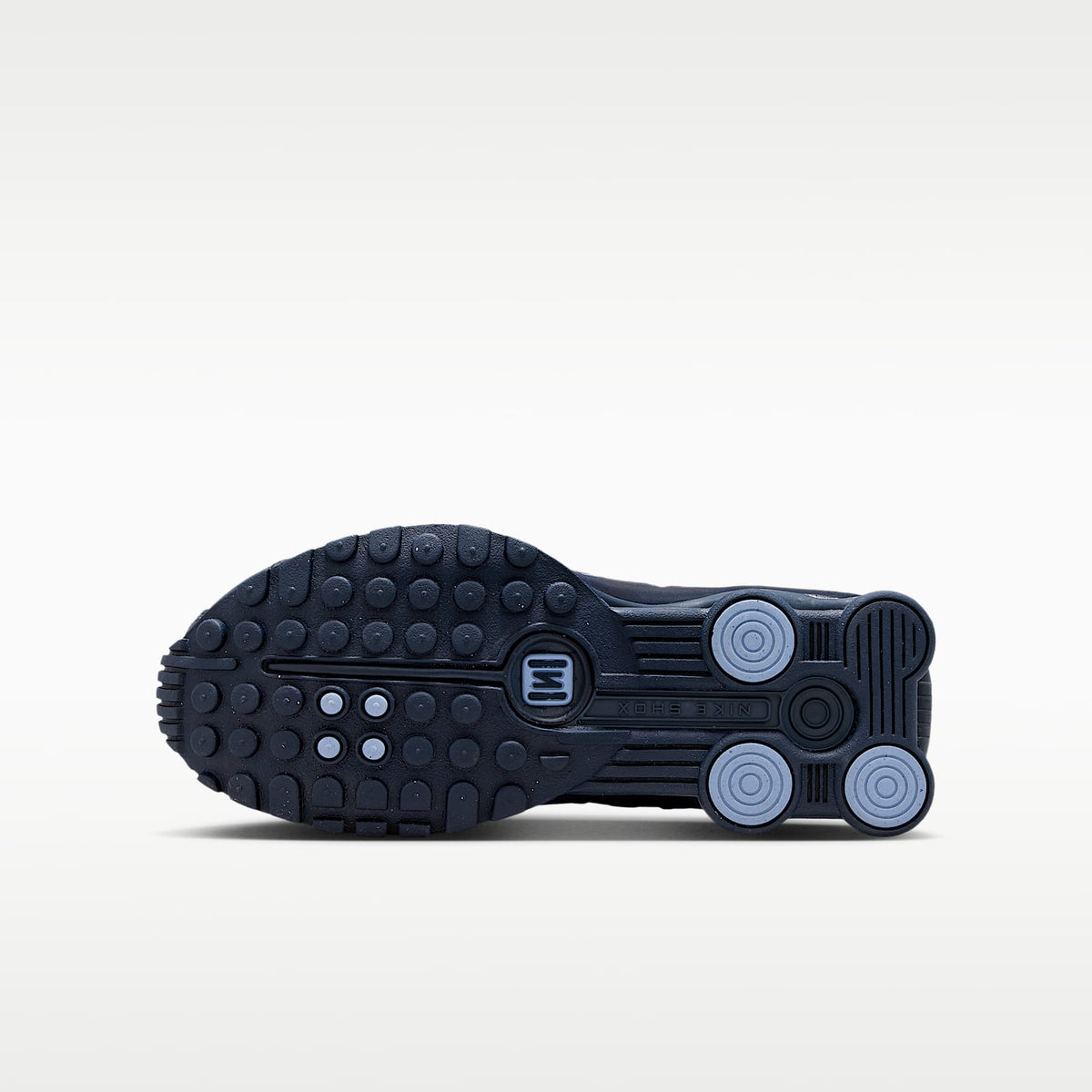 Nike Shox R4 – Obsidiana/Azul difuso/Aluminio – vista 2