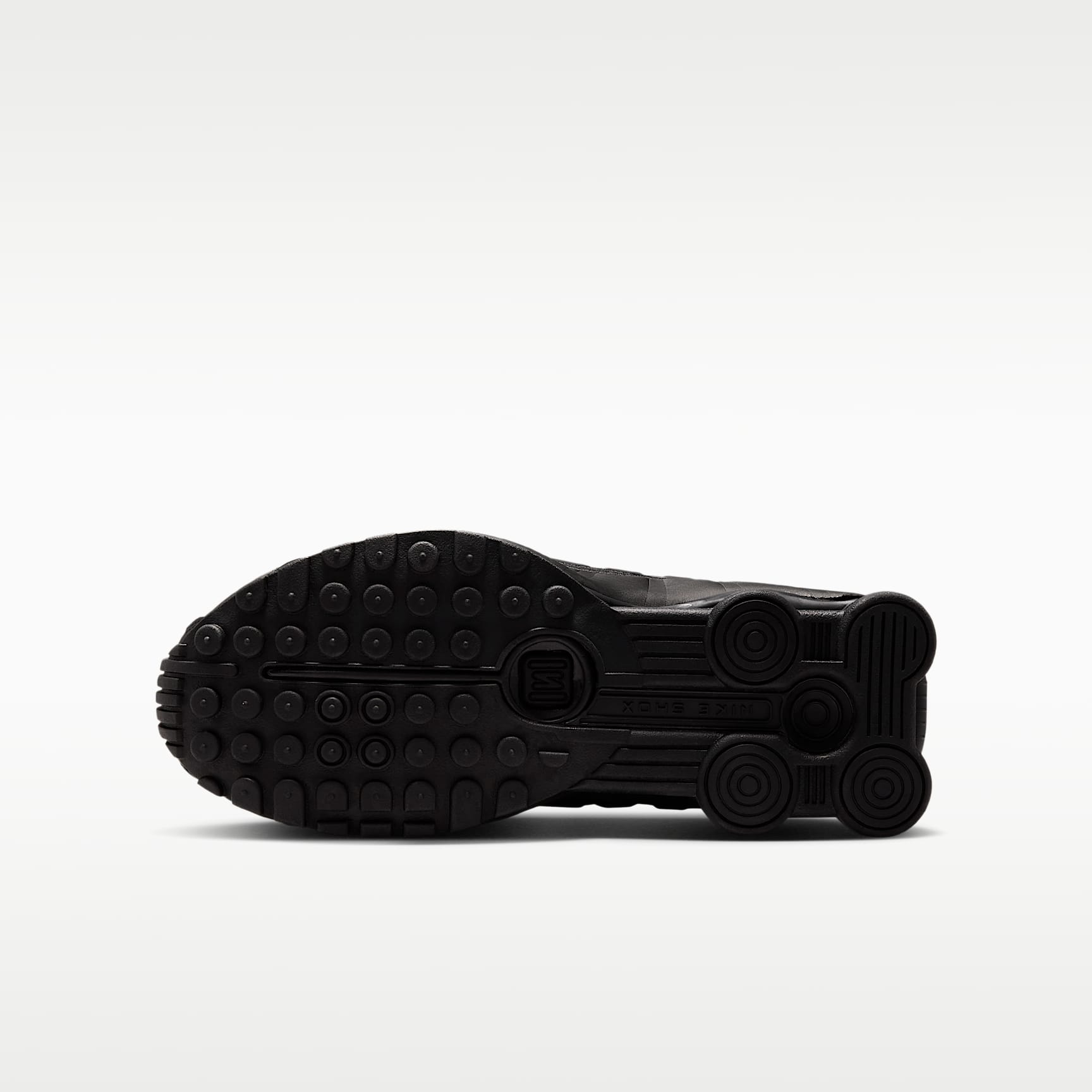 Nike Shox R4 – Negro/Negro/Carmesí brillante/Negro – vista 2