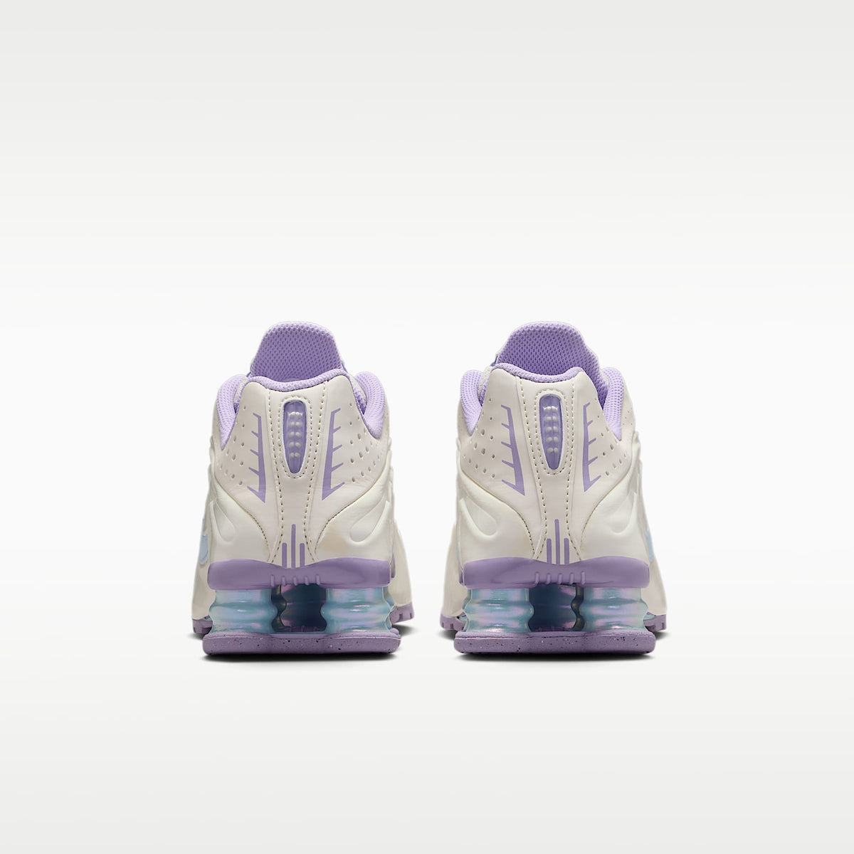 Nike Shox R4 – Perla suave/Hortensias/Blanco/Azul celestino – vista 6