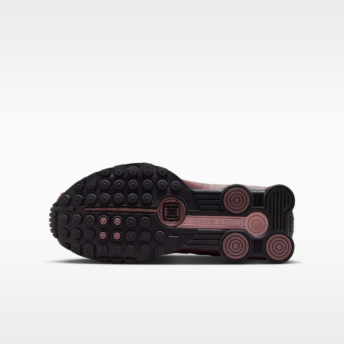 Nike Shox R4 – Tatuaje/Burdeos enérgico/Gris oscuro metálico/Rojo sedimento – vista 2