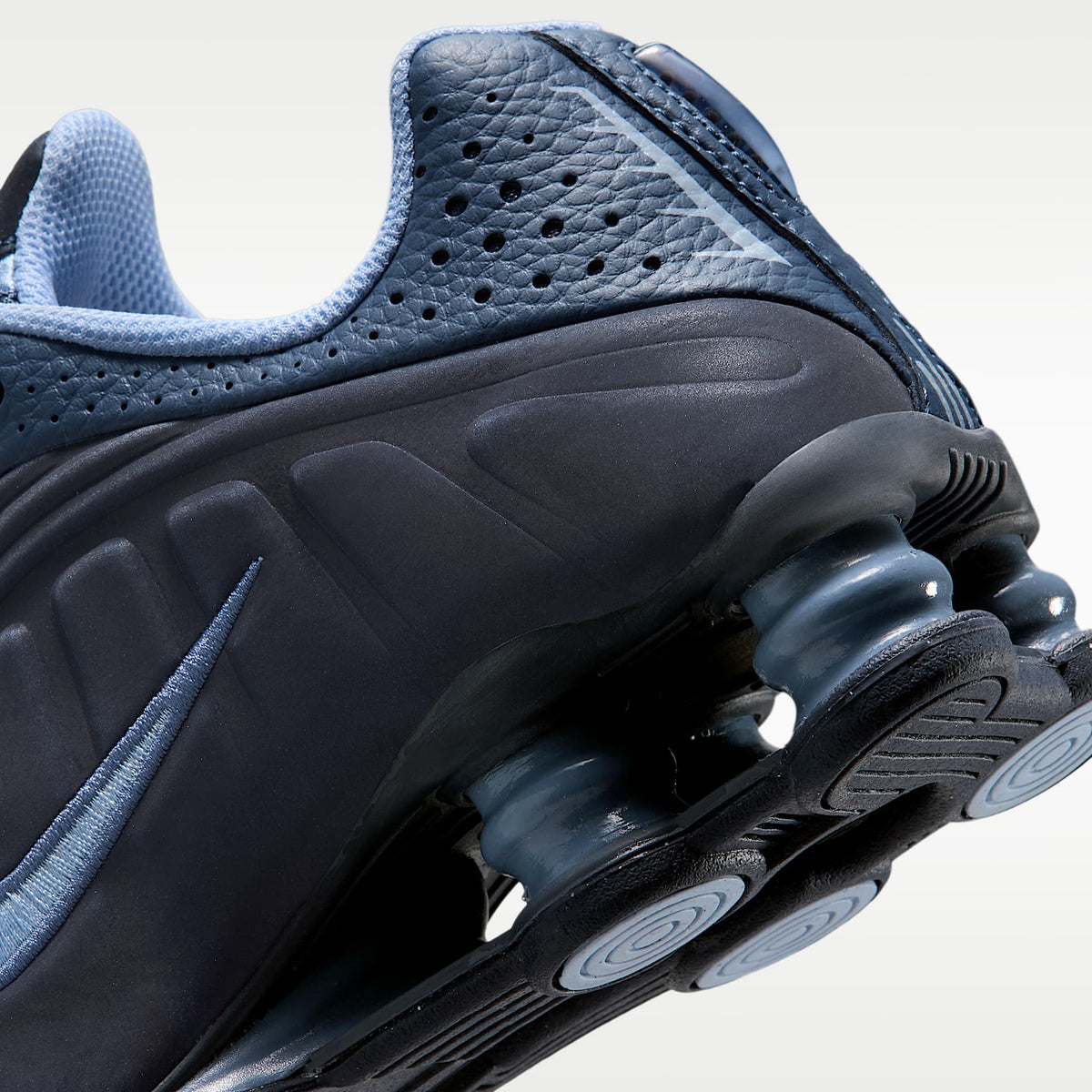 Nike Shox R4 – Obsidiana/Azul difuso/Aluminio – vista 8
