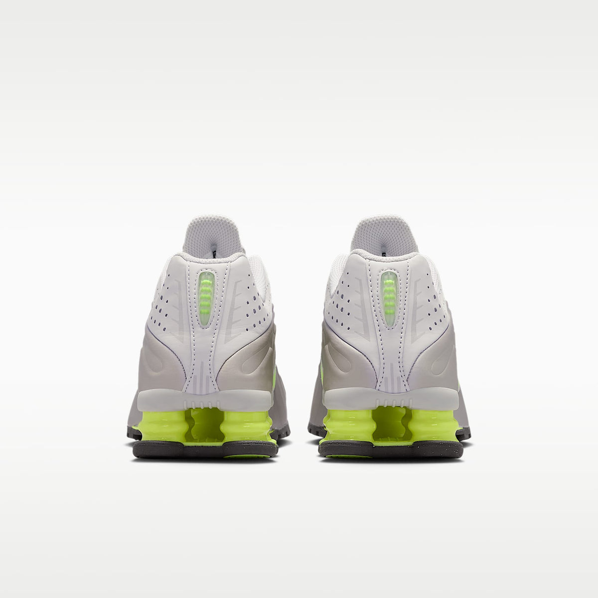 Nike Shox R4 – Gris universitario/Gris vasto/Ceniza medio/Volt – vista 6