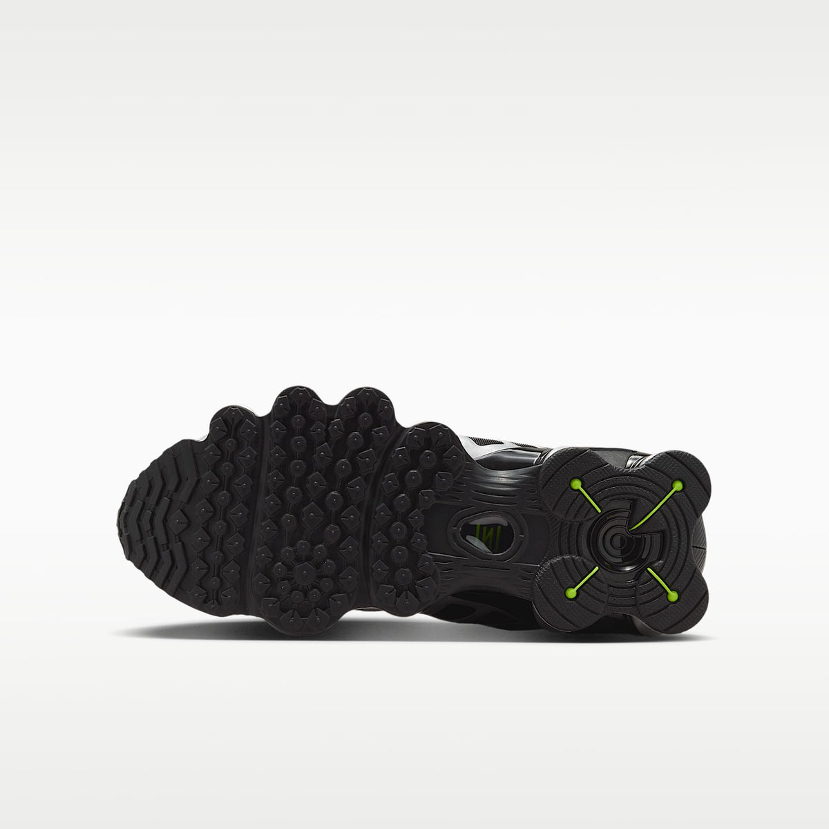 Nike Shox TL – Negro/Hielo volt/Polvo fotón/Plata metalizado – vista 2