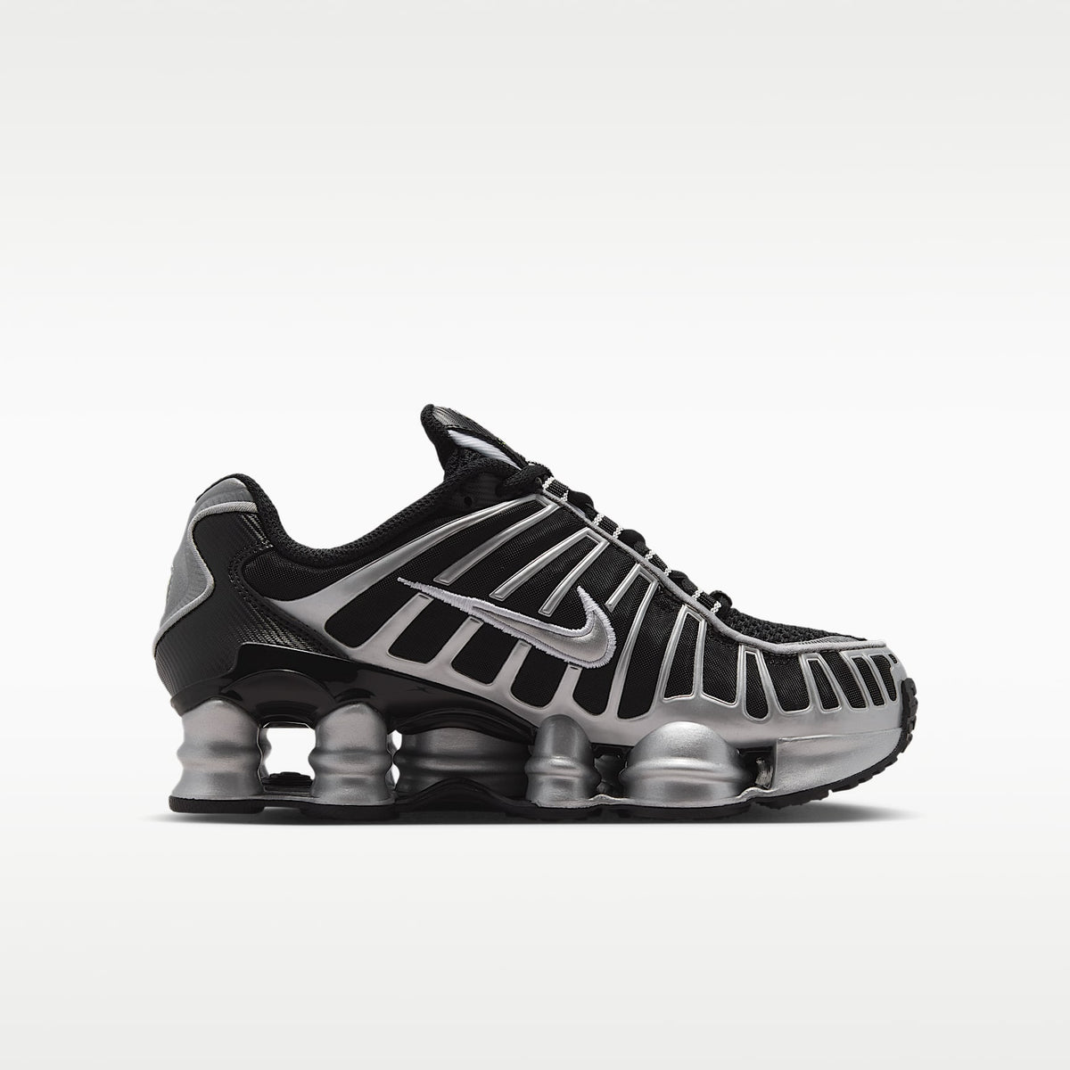 Nike Shox TL – Negro/Hielo volt/Polvo fotón/Plata metalizado – vista 3