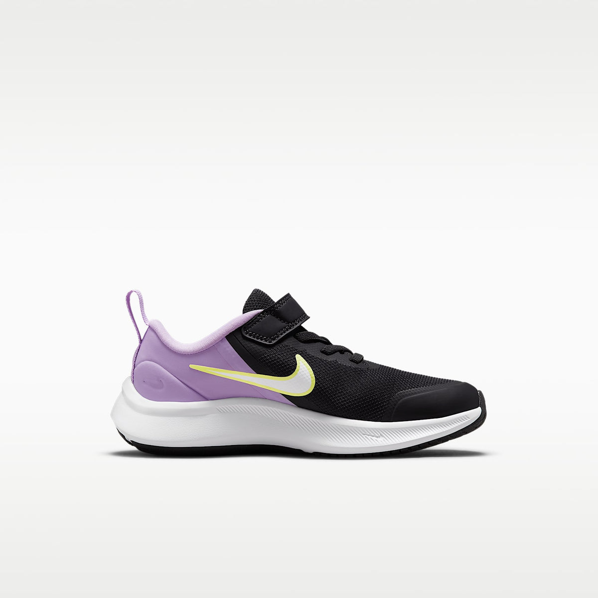 Nike Star Runner 3 – Morado cueva/Lila/Blanco – vista 3