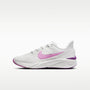 Nike Star Runner 4 – Blanco cumbre/Violeta viotech/Blanco cumbre/Rosa extremo – vista 1