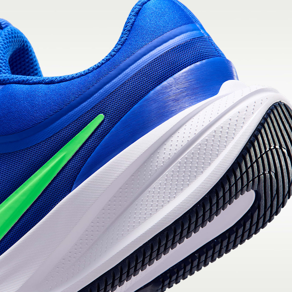 Nike Star Runner 5 – Azul carrera/Azul marino medianoche/Verde ilusión – vista 8