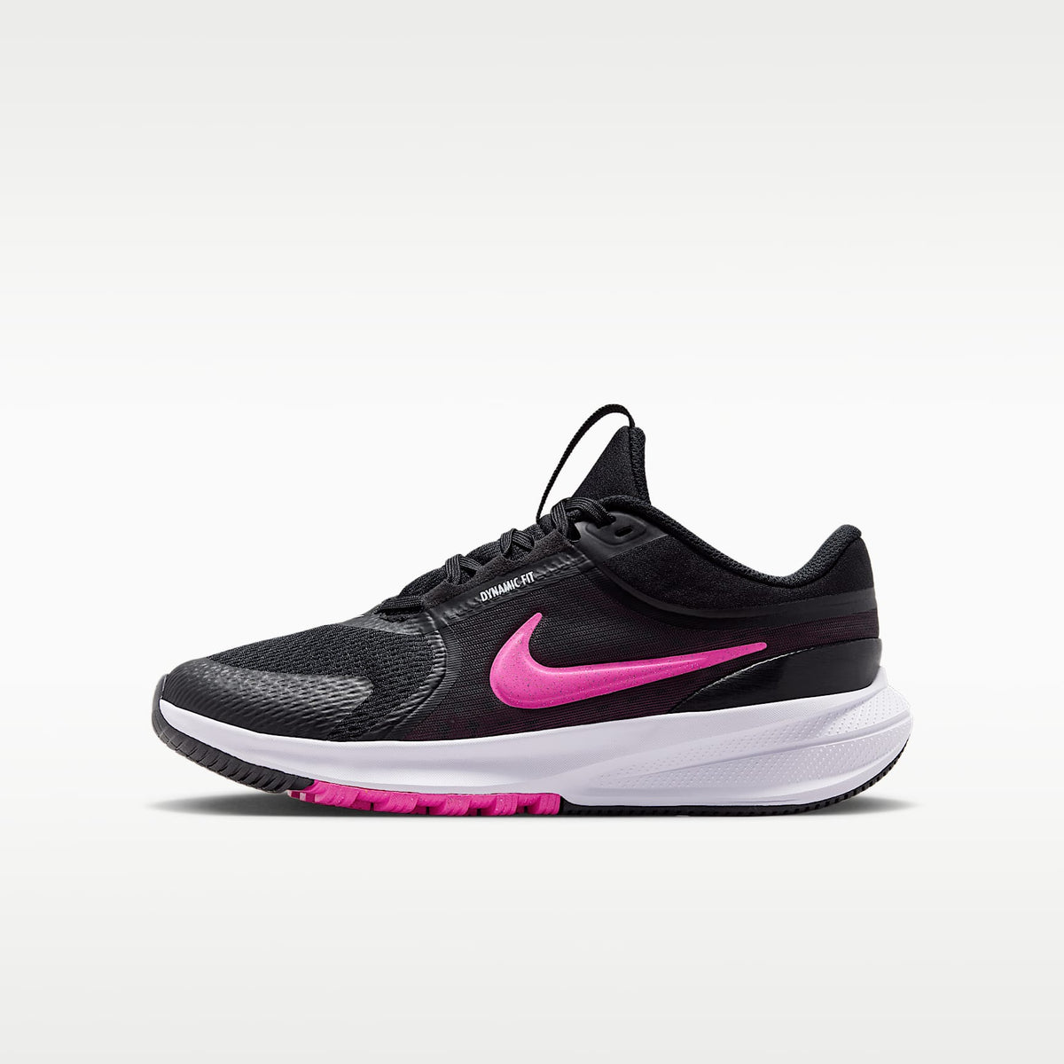 Nike Star Runner 5 – Negro/Antracita/Blanco/Fucsia láser – vista 1