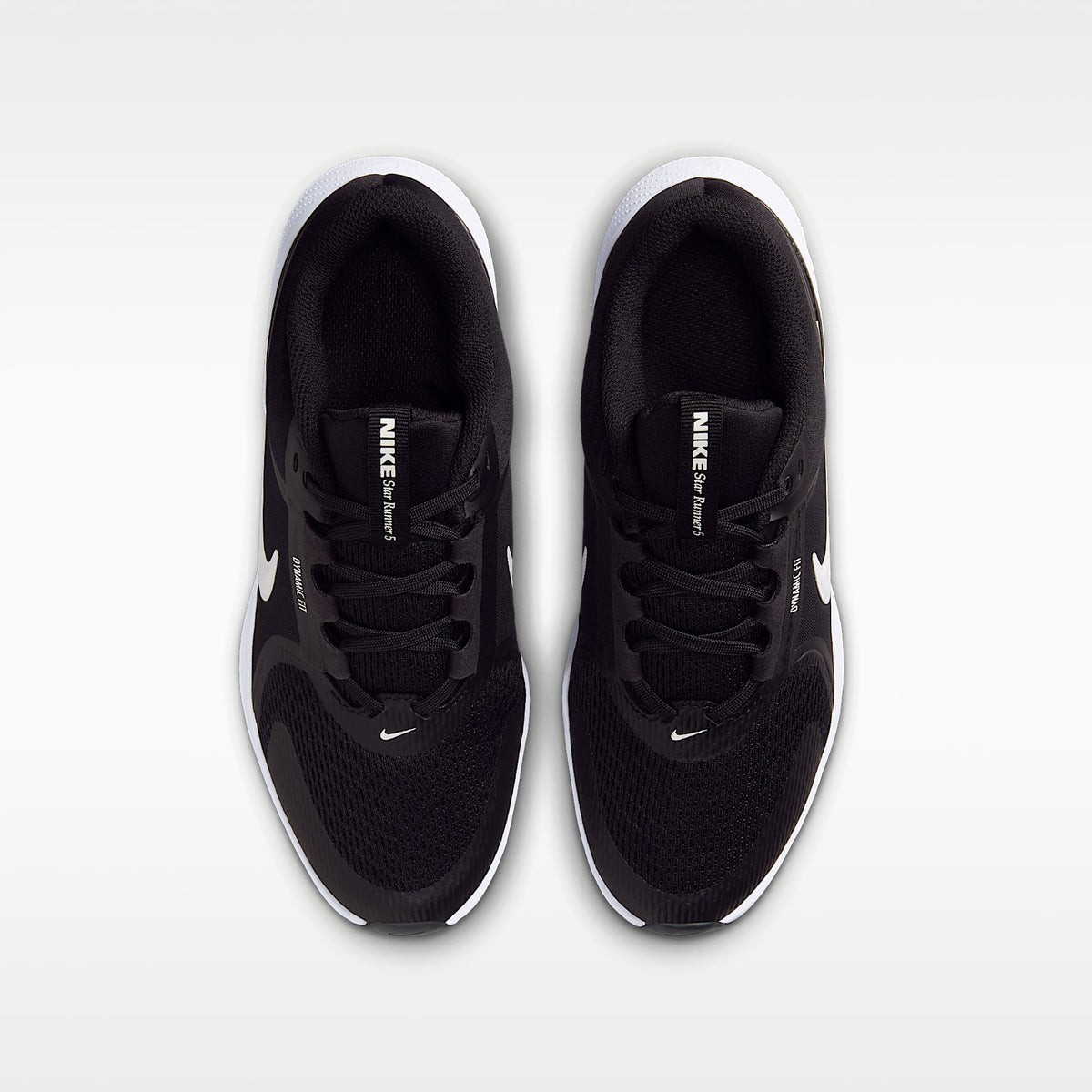 Nike Star Runner 5 – Negro/Blanco/Blanco cumbre/Blanco – vista 4
