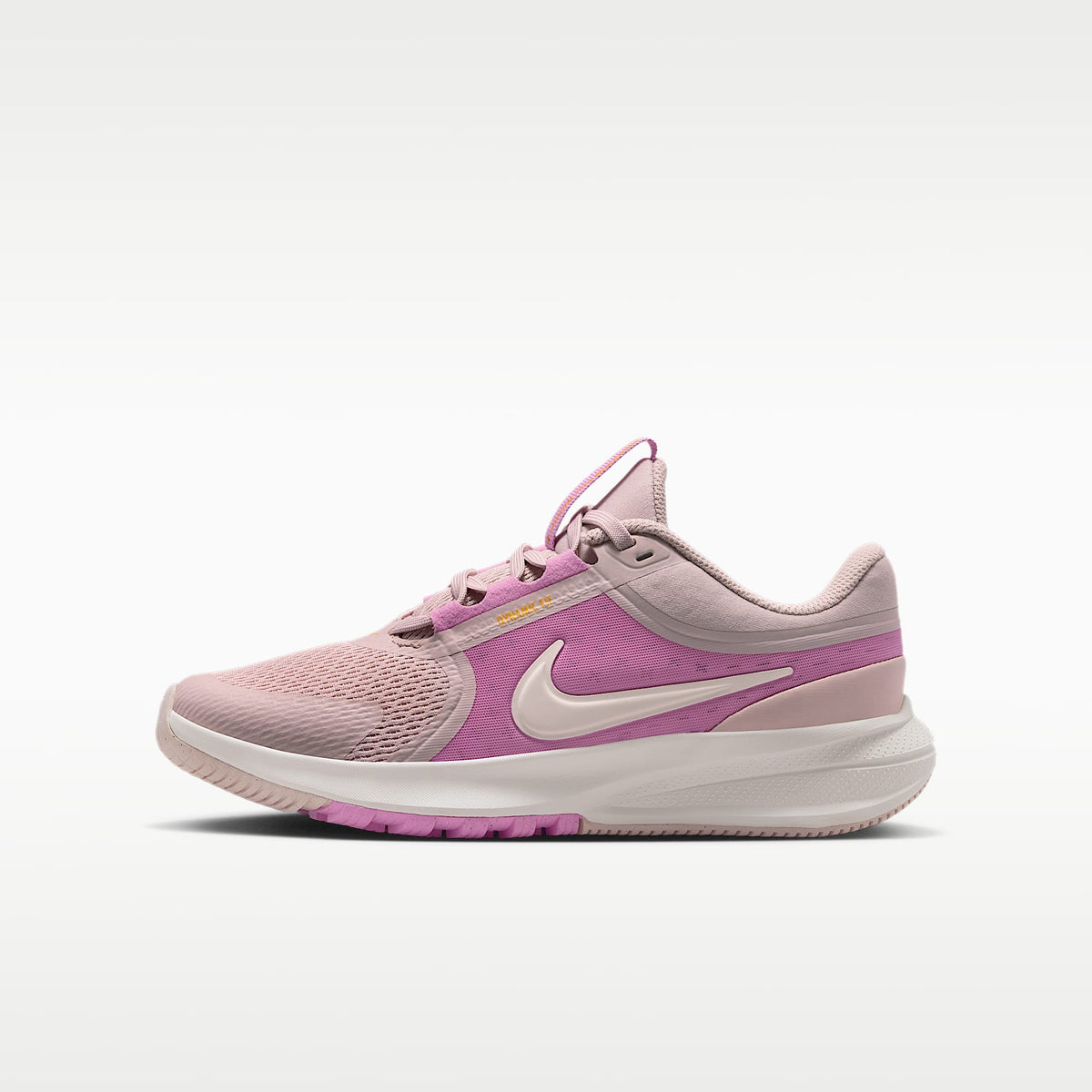 Nike Star Runner 5 – Rojo sedimento/Magenta claro/Naranja láser/Vela – vista 1