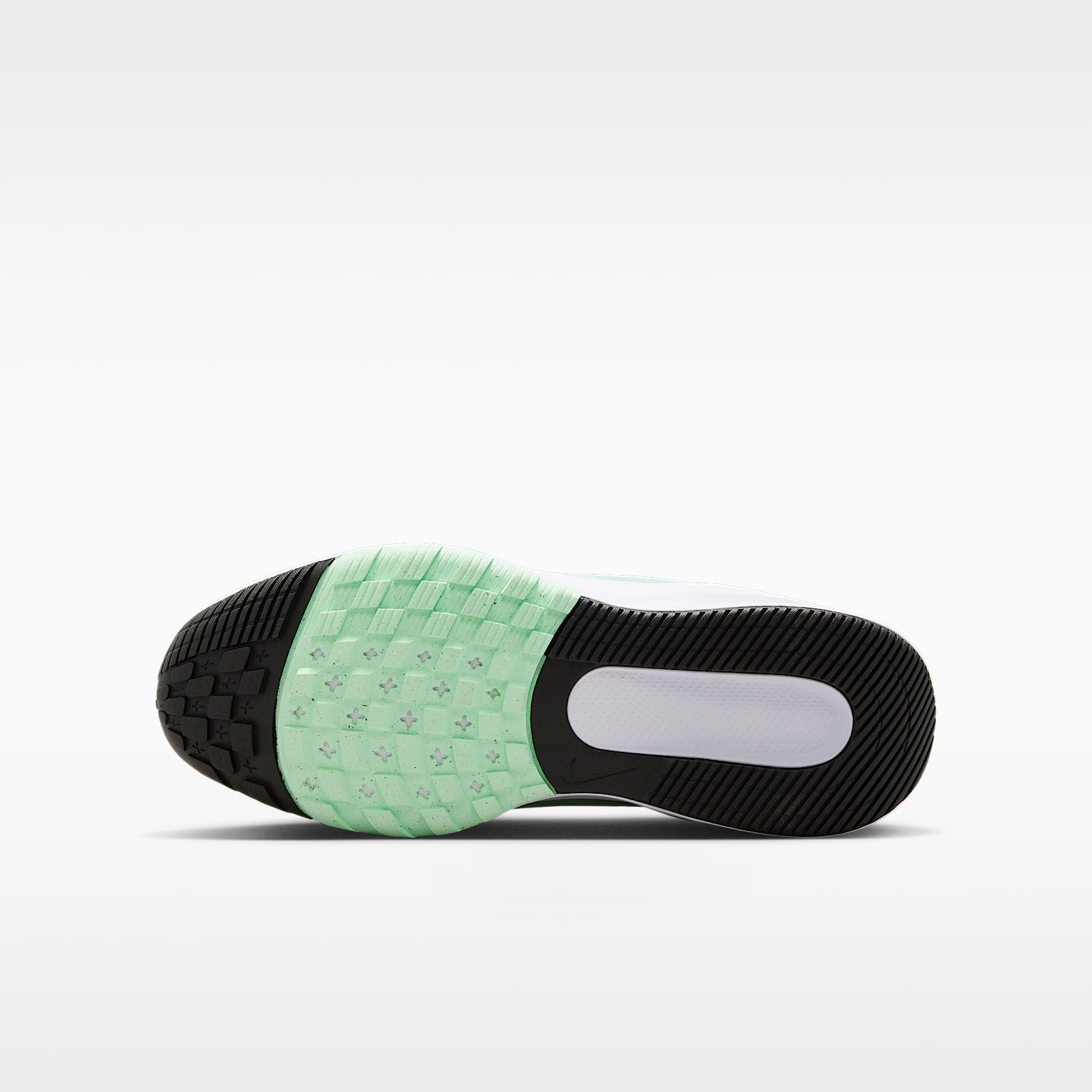 Nike Star Runner 5 – Blanco cumbre/Negro/Verde ligero/Verde ártico – vista 2