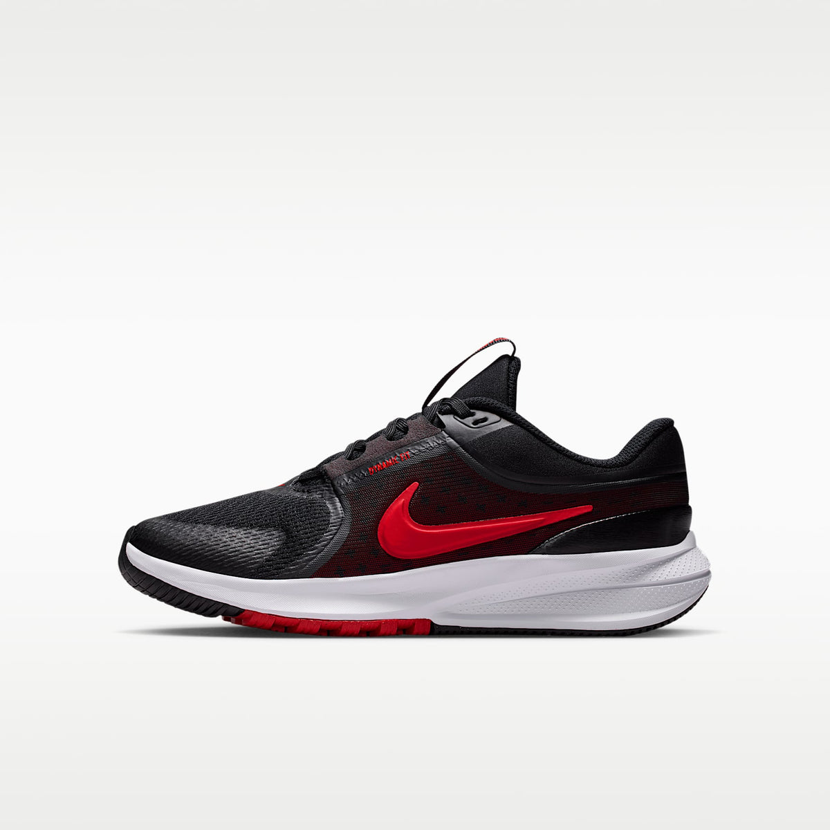 Nike Star Runner 5 – Negro/Rojo universitario – vista 1