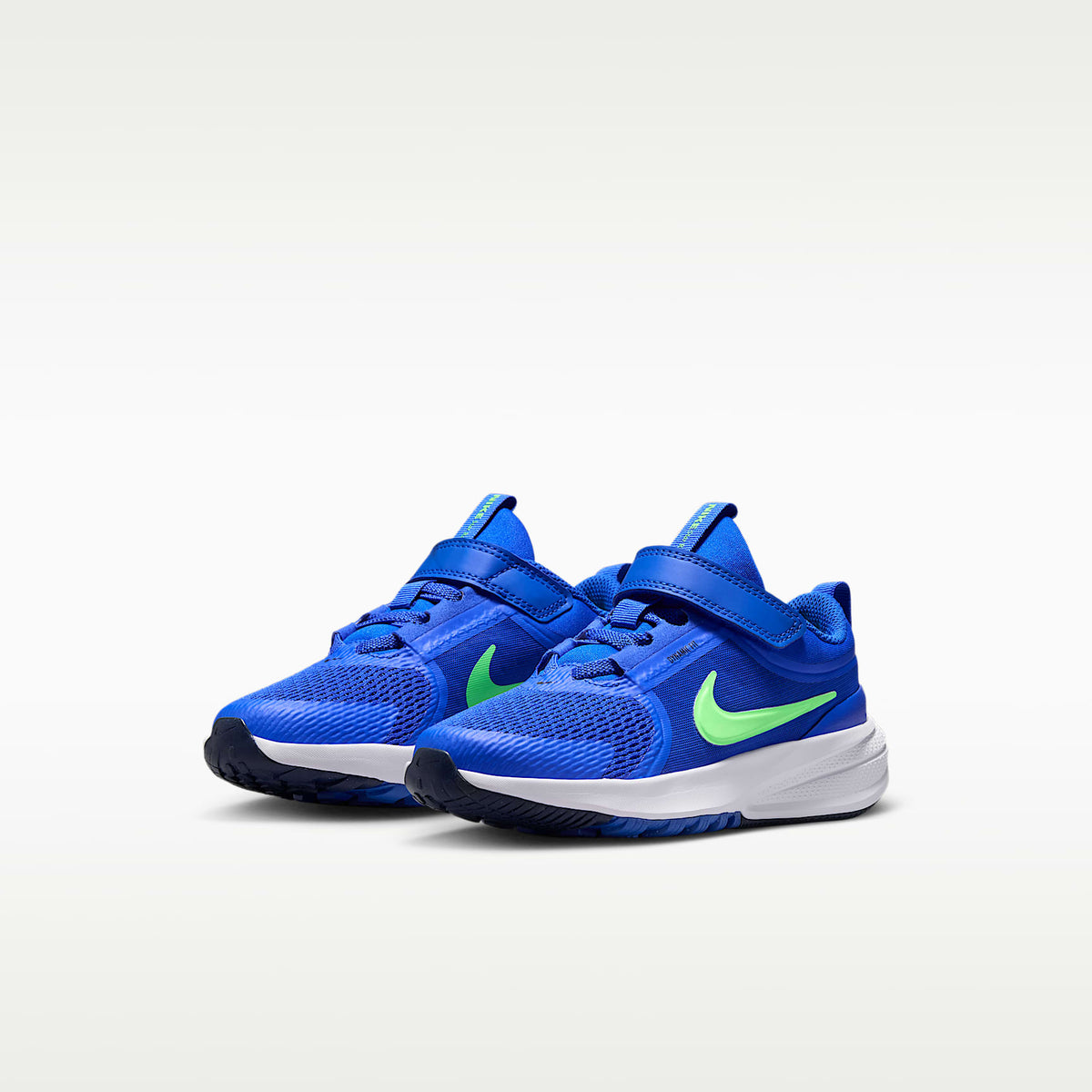 Nike Star Runner 5 – Azul carrera/Azul marino medianoche/Verde ilusión – vista 5