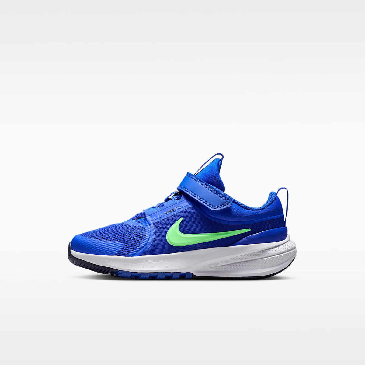 Nike Star Runner 5 – Azul carrera/Azul marino medianoche/Verde ilusión – vista 1