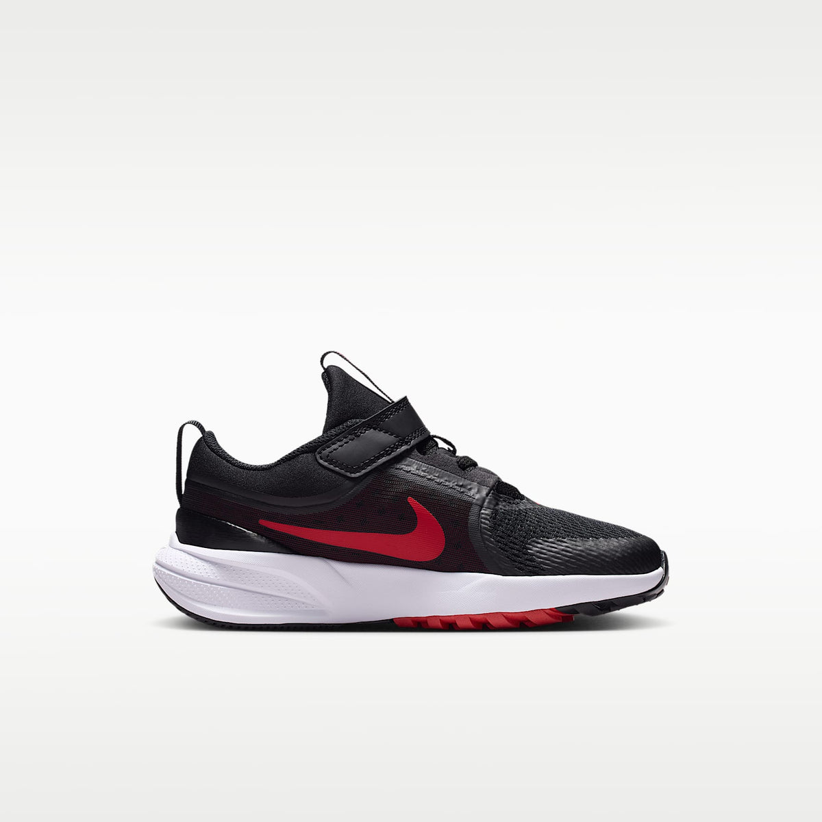 Nike Star Runner 5 – Negro/Rojo universitario – vista 3