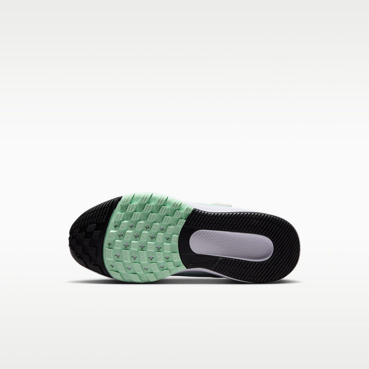 Nike Star Runner 5 – Blanco cumbre/Negro/Verde ligero/Verde ártico – vista 2