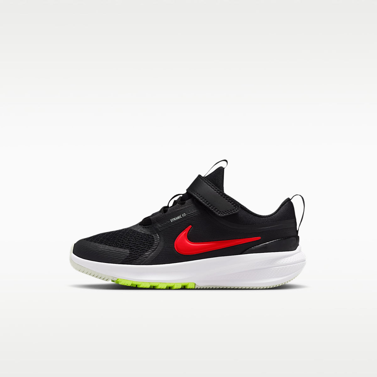 Nike Star Runner 5 – Negro/Antracita/Tinte volt/Carmesí brillante – vista 1