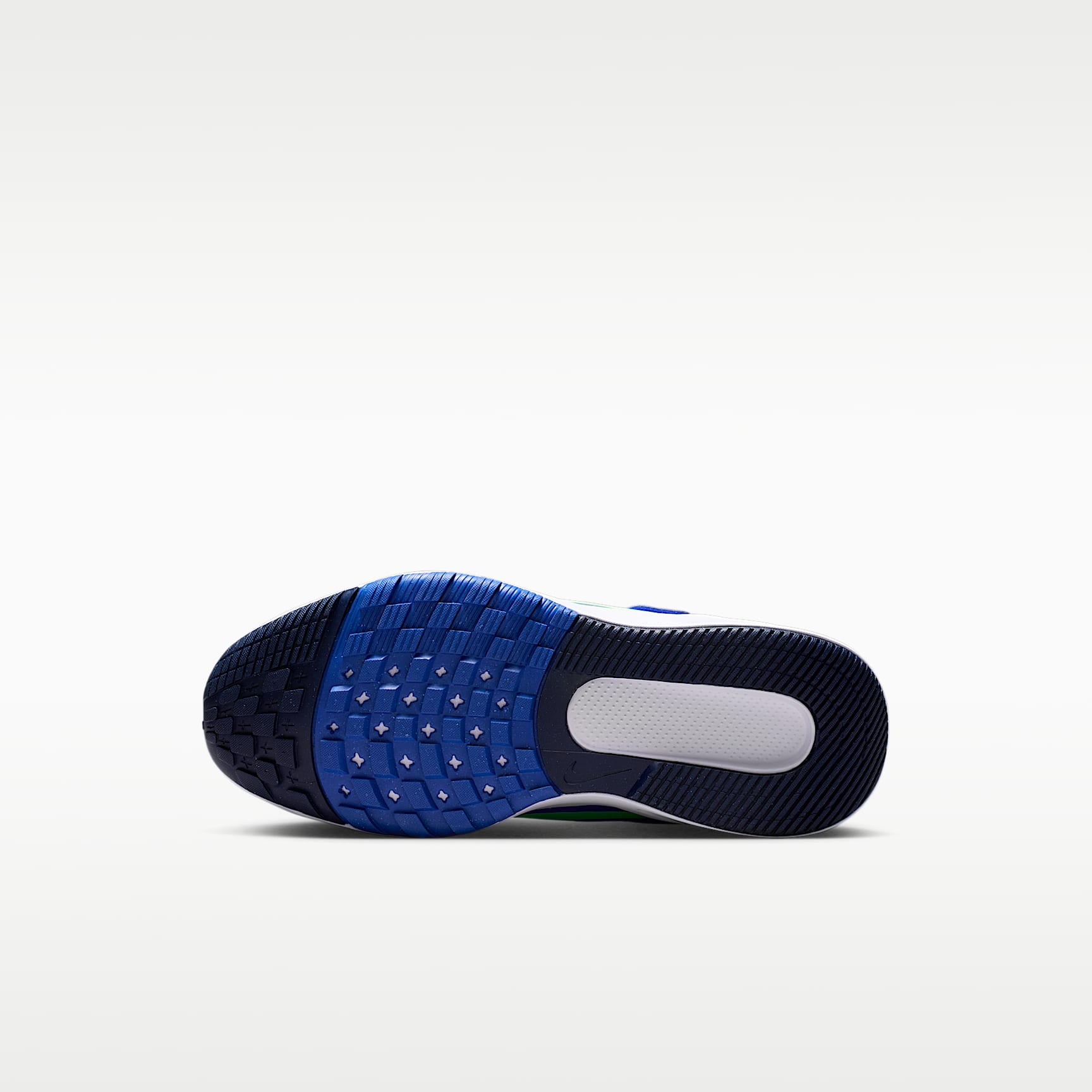 Nike Star Runner 5 – Azul carrera/Azul marino medianoche/Verde ilusión – vista 2