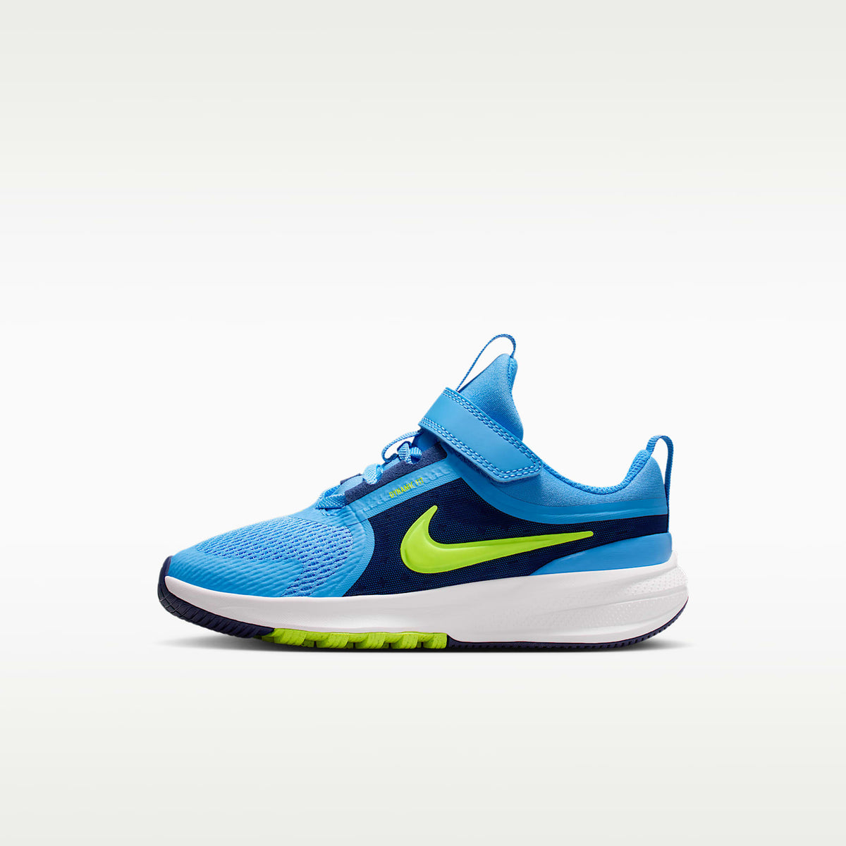 Nike Star Runner 5 – Azul universitario/Azul vacío/Gris fútbol/Volt – vista 1