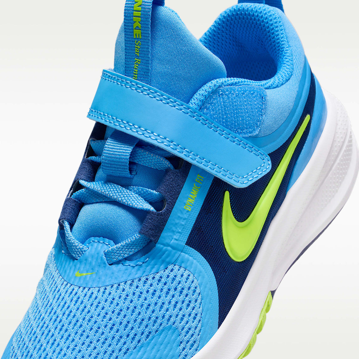 Nike Star Runner 5 – Azul universitario/Azul vacío/Gris fútbol/Volt – vista 7