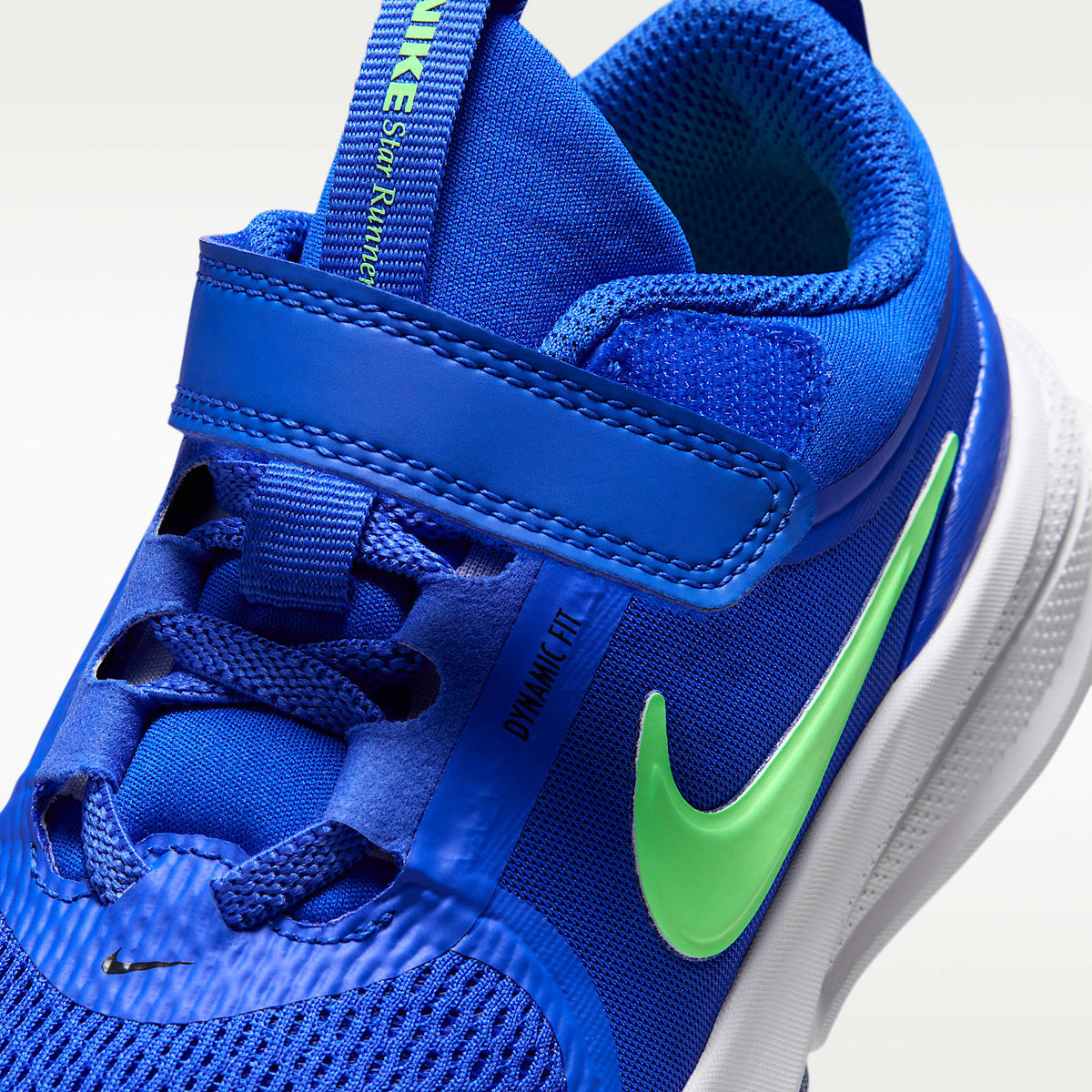 Nike Star Runner 5 – Azul carrera/Azul marino medianoche/Verde ilusión – vista 7