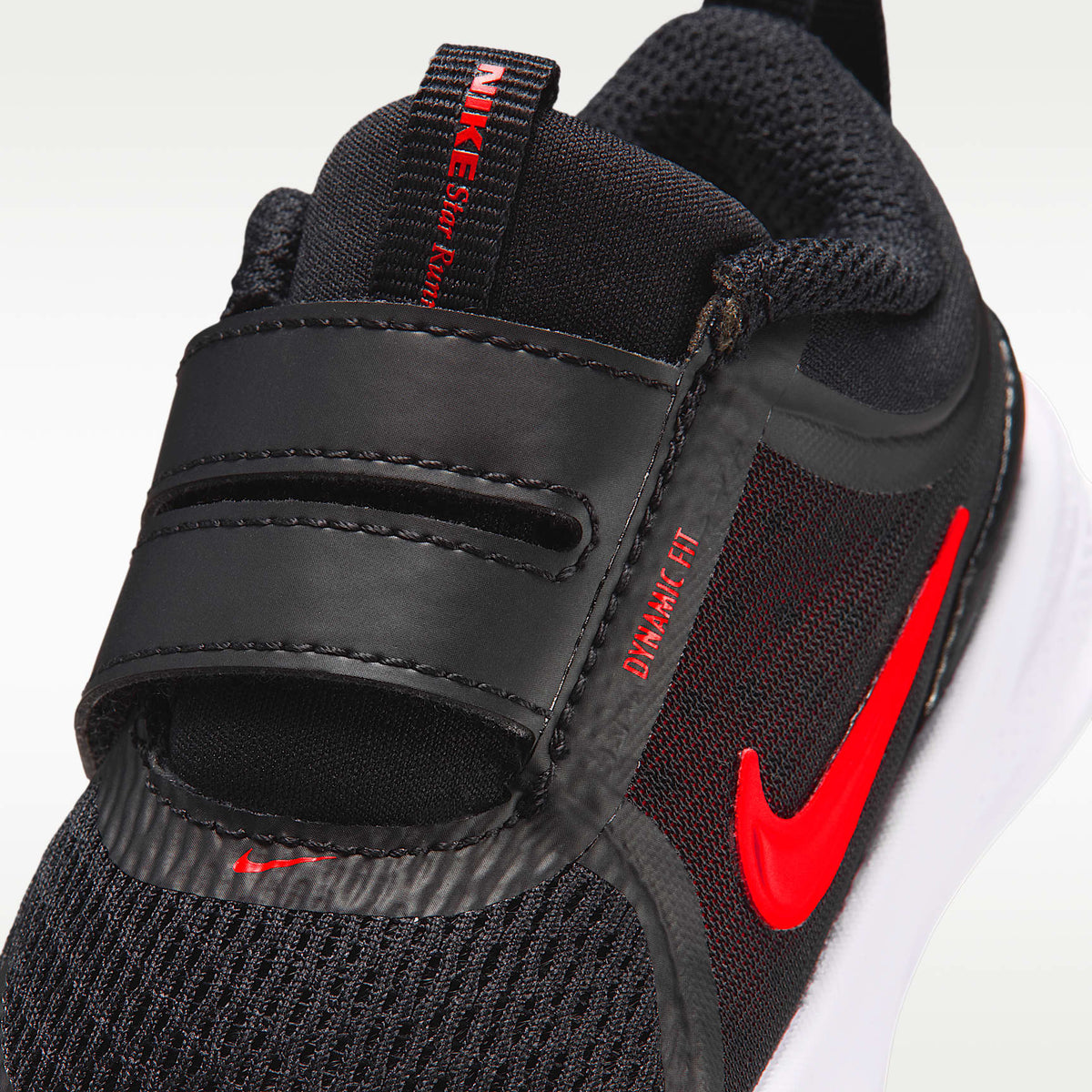 Nike Star Runner 5 – Negro/Rojo universitario – vista 7
