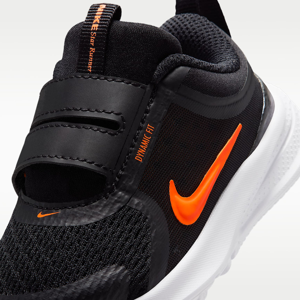 Nike Star Runner 5 – Negro/Marrakech/Antracita/Naranja total – vista 7