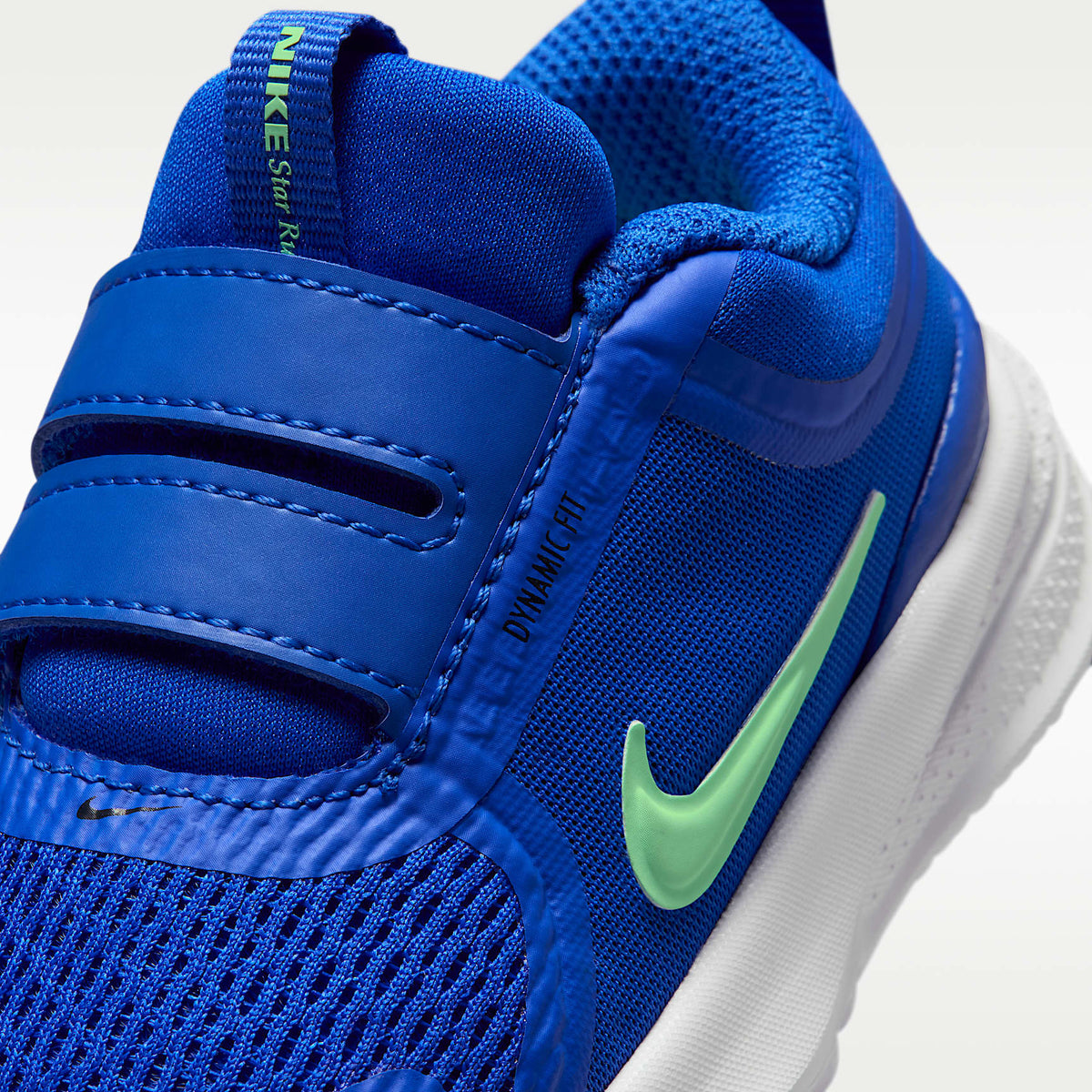 Nike Star Runner 5 – Azul carrera/Azul marino medianoche/Verde ilusión – vista 7