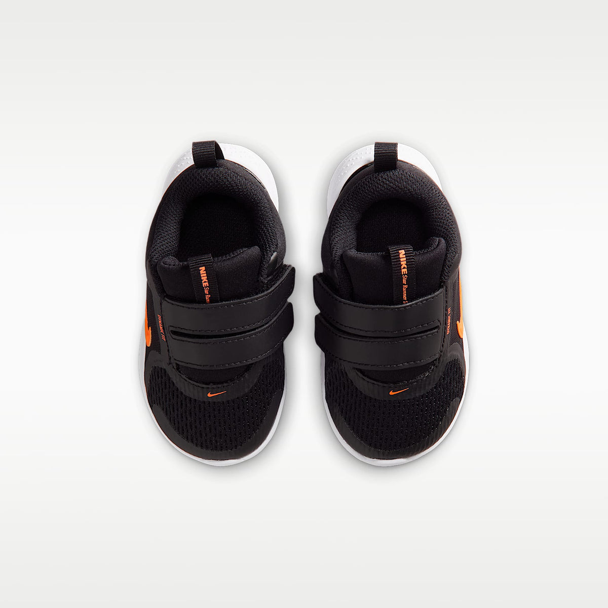 Nike Star Runner 5 – Negro/Marrakech/Antracita/Naranja total – vista 4